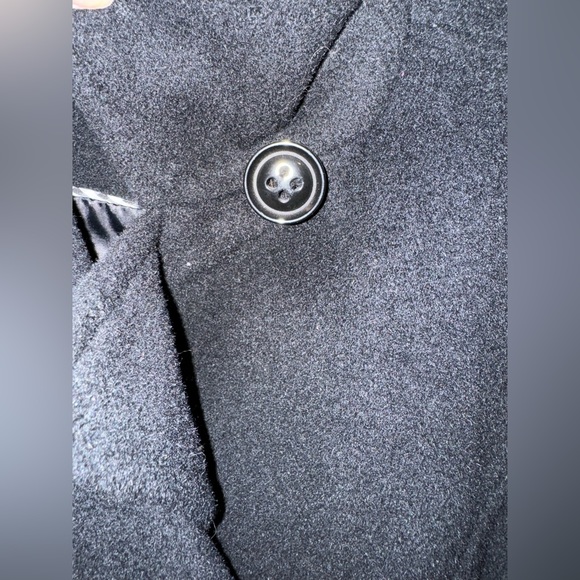 Like new St. John’s bay black peacoat size XS. - Picture 3 of 9